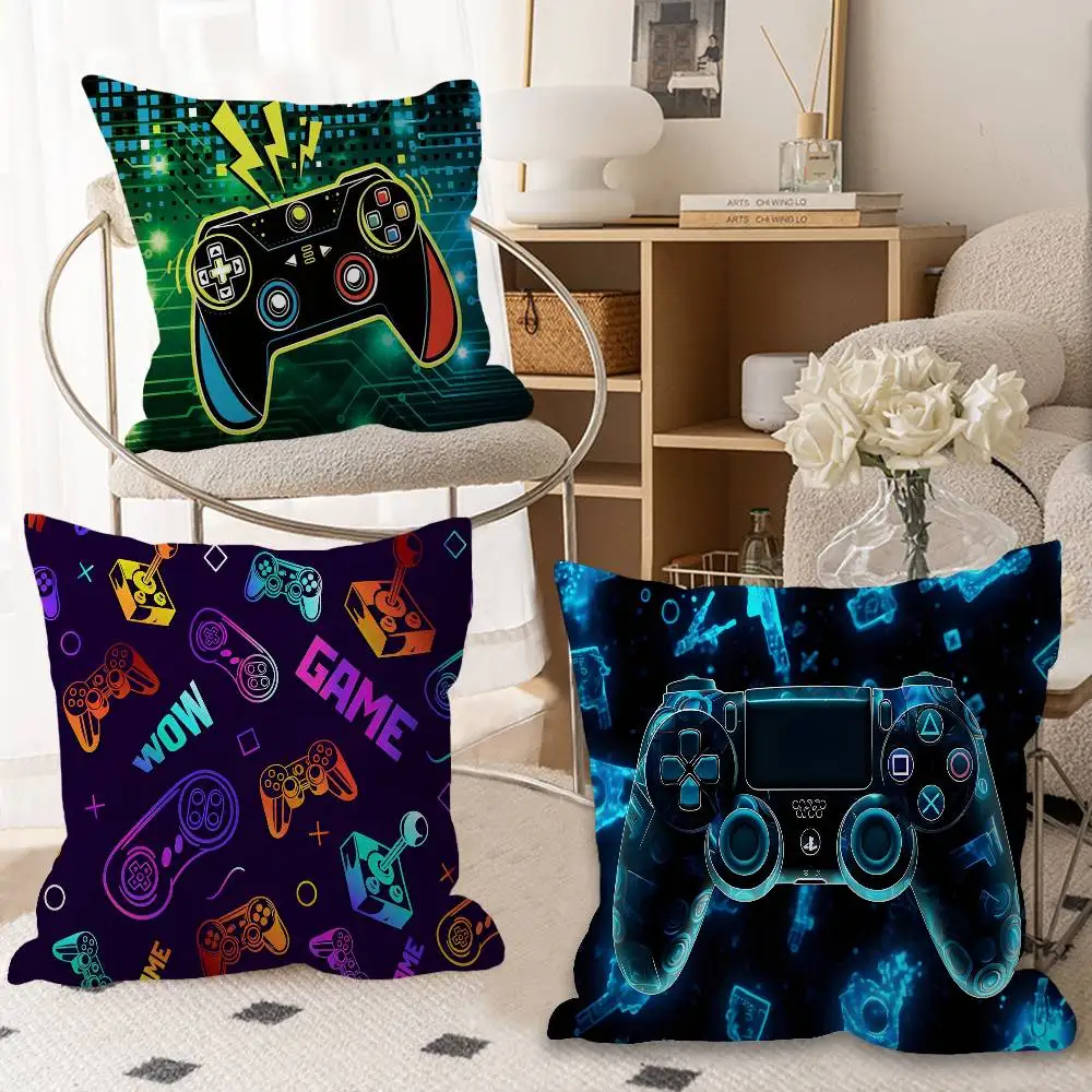 Cool game handle printed Cushion Cover Pillow Cover Decor Pillowcase Printed Cushion Case for Couch