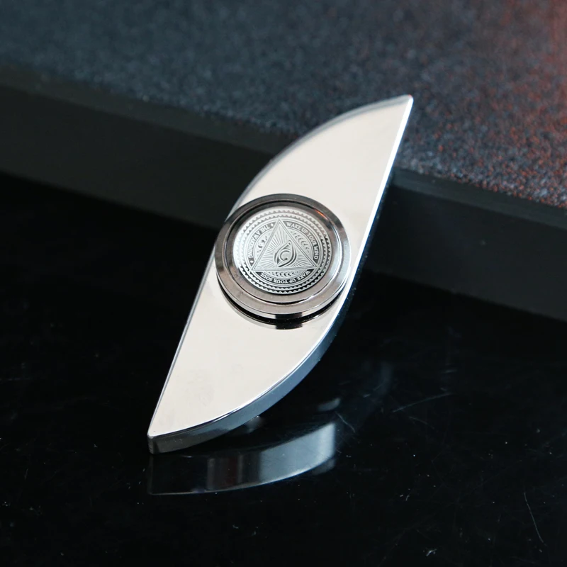 EDC Eye Spinning Top Fingertip Gyro - Giroscopio de metal Sensorial Fidgeting Anti estrés Fidget Spinner Juguetes para adultos y niños