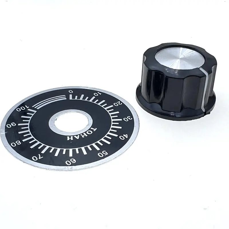 10 مجموعة مقبض الجهد عدة MF-A03 مقبض الطلب + MF-A03 مقبض الباكليت مع مقياس لوحة ورقة مقياس رقمي