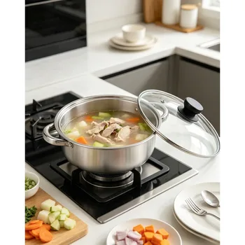 Stainless Steel Nonstick Soup Pot 1