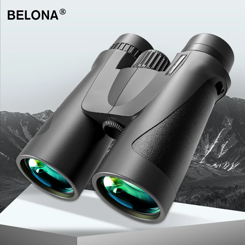 

Professional Powerful Military Binoculars for Hunting and Tourism, BAK4 Prism, FMC HD, Visible at Low Light, 8x42, 10x42, 12X42