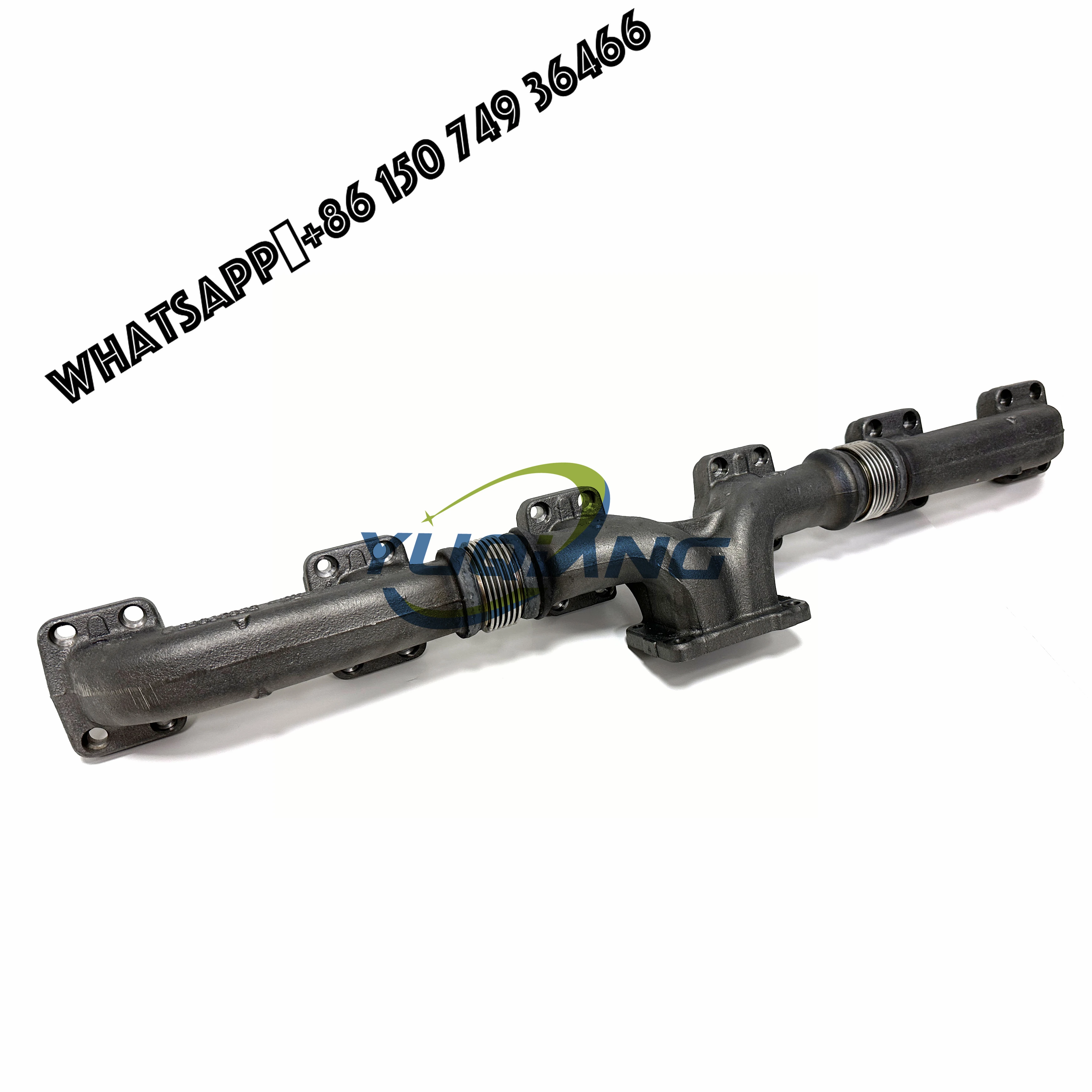 Machinery Engine Exhaust Manifold 23639593 for Volvo Engine D16 Excavator EC900 EC950E