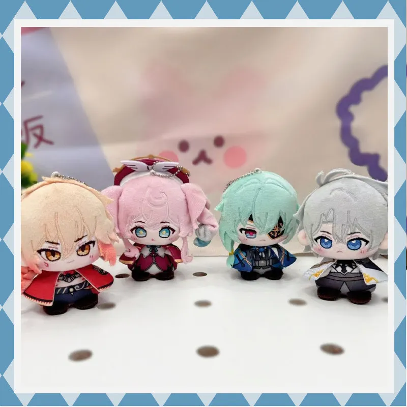 Juego de Anime Honkai: Star Rail, Muñeco de Peluche de 10 cm, Mydei Phainon, Kawaii, Cosplay, Mini Muñeco de Algodón, Llavero, Dango, Figura de Peluche Suave, Regalo para Fans