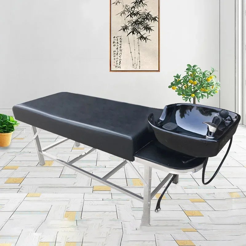 

Professional Hairdressing Chair Simple Beauty Salon Head Spa Equipment Shampoo Beauty Chaise Coiffure Hairstyle Furniture