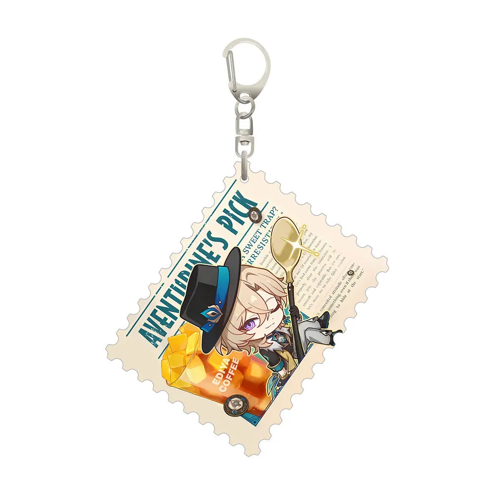 Honkai: Star Rail - مفصل قهوة Ediya - مجموعة زينة أكريليك محلية الصنع ذات علامة تجارية، سلاسل مفاتيح، شارات - مثالية للهدايا #2