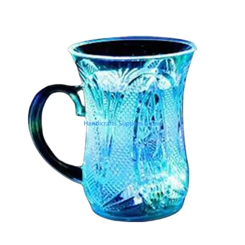 R1WA Colorful LED Cup Changing Color Cups LED Shining Cup Glowing Drinkware Suitable for Coffee Wine Juices Beverage