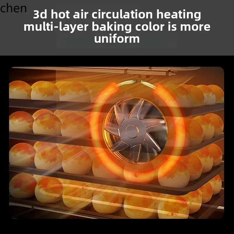 

cc26 oven commercial large capacity 40L household private room baking moon cake egg tart hot air steam electric oven