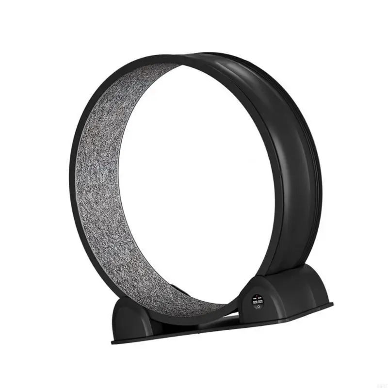 Pet Treadmill with Distance Monitor Cats Running Wheel Encourages Fitness Prevents Overweight for Large Breeds Cats