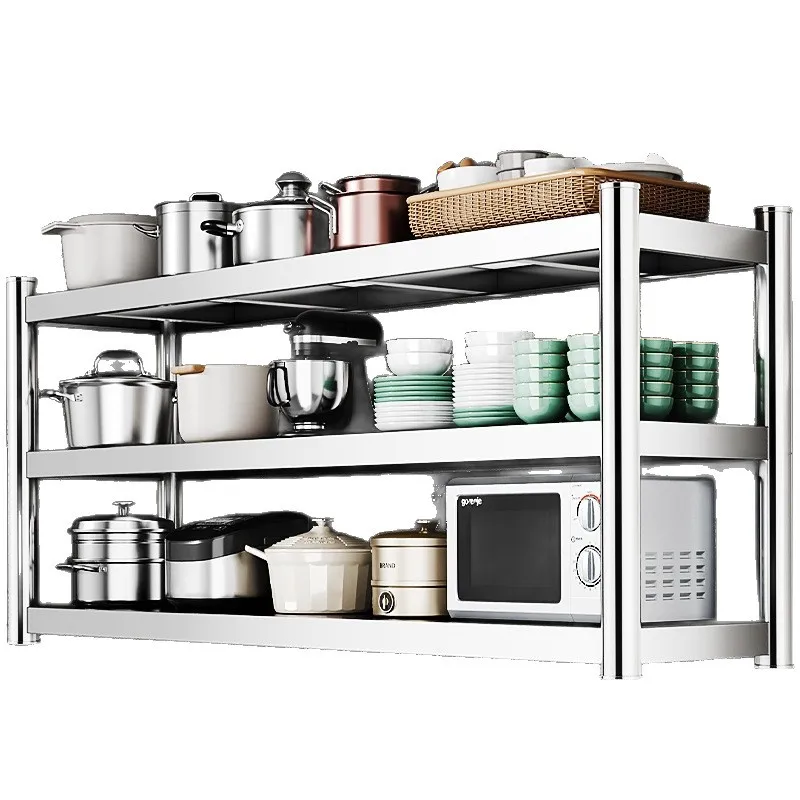 

Kitchen stainless steel, rack, wall-mounted, multi-functional wall-mounted cabinet