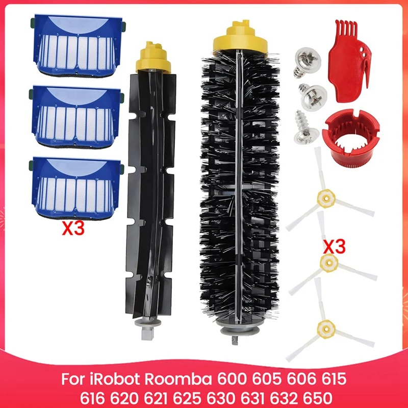 

Replacement Parts For Irobot Roomba Cleaning Robot 600 Series 605 606 615 616 620 621 625 630 631 632 650 Accessories