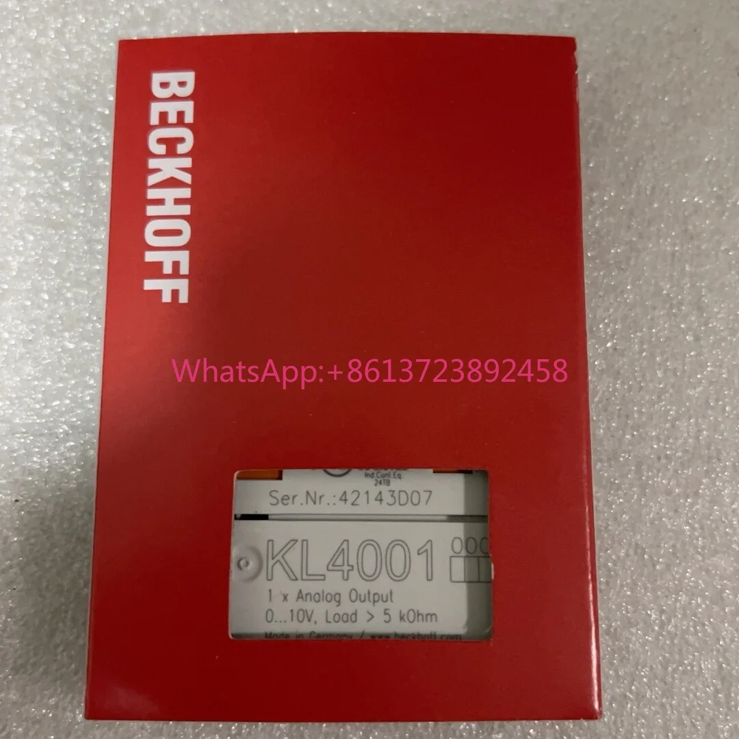 

Beckhoff module KL4001 high quality