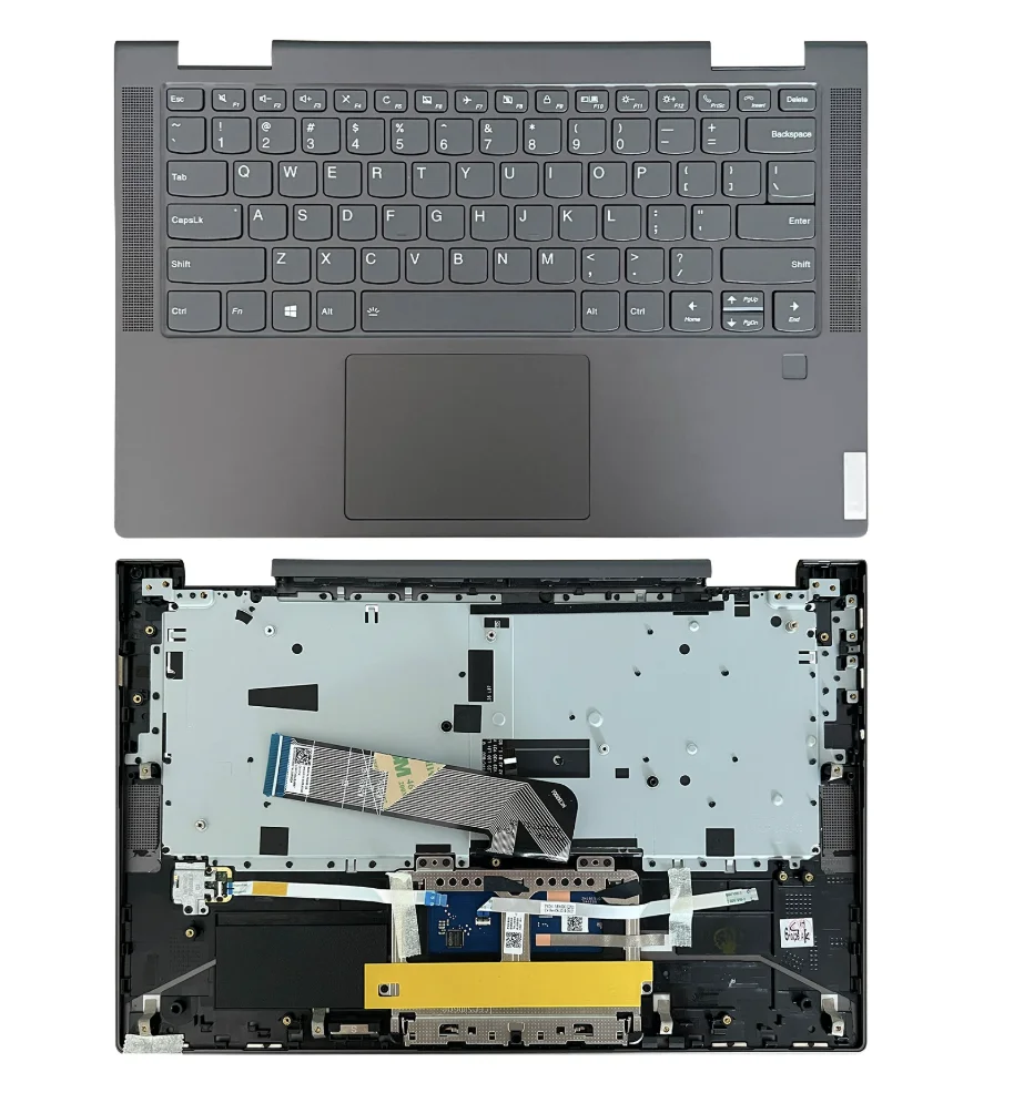 Top cover for lenovo YOGA C740-14IML C740-14 Palmrest cover with keyboard touchpad 5CB0U43952 replacement gold grey