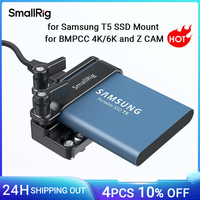 SmallRig Mount for Samsung T5 SSD Card Holder Mount Compatible With SmallRig Cage for BMPCC 4K /6K/Pro2203 & Z CAM Bracket 2245B