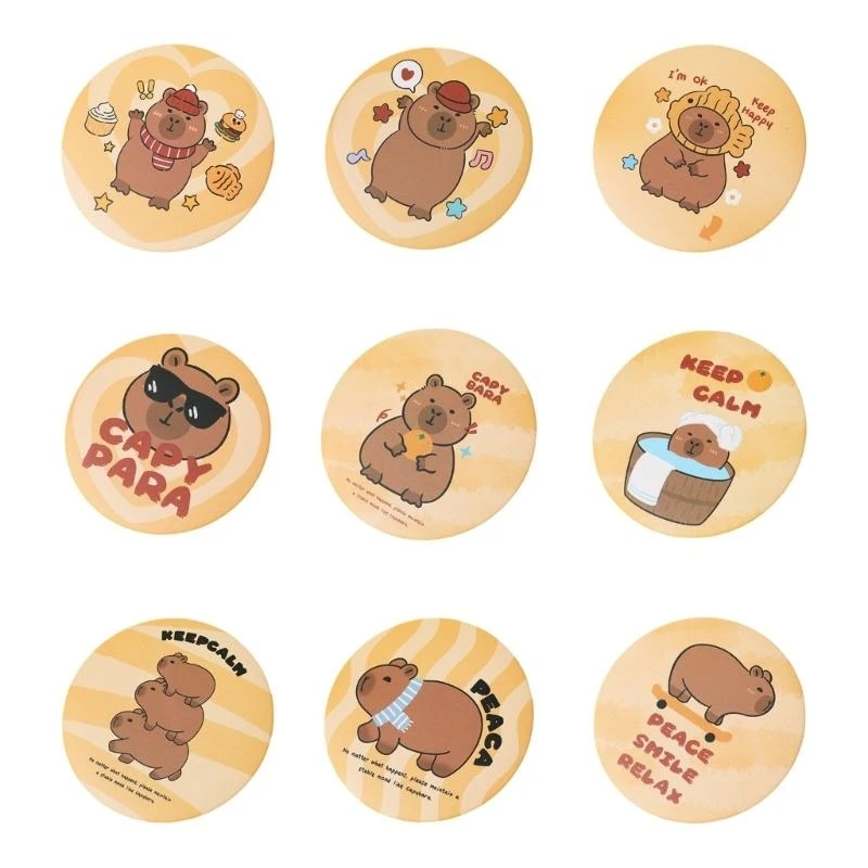 Gương trang điểm túi nhỏ gọn gương vanity gương động gương hoạt hình trang điểm vòng trang điểm dễ sử dụng cho phụ nữ