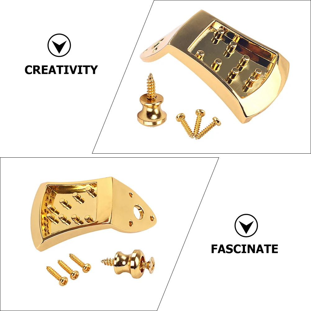 

Professional Mandolin Parts Professional Mandolin Accessory Metal Tailpiece Zinc Alloy Tailpiece Zinc Alloy Mandolin Tailpiece