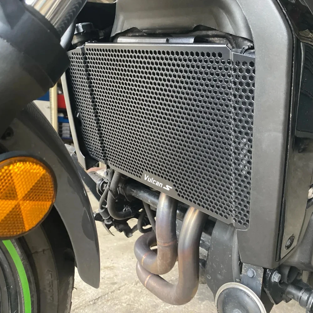 Para kawasaki vulcan s cafe esporte vulcan 650 grade de radiador guarda protetor capa 2015 2016 2017 2018 2019-2024 guarda radiador