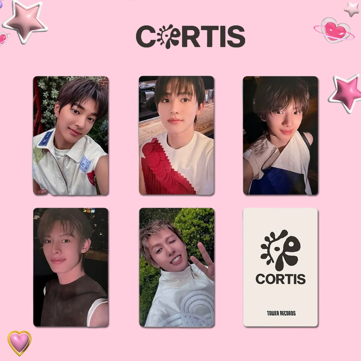 5/6PCS Kpop CORTIS Photocards Color Outside The Lines Album KEONHO