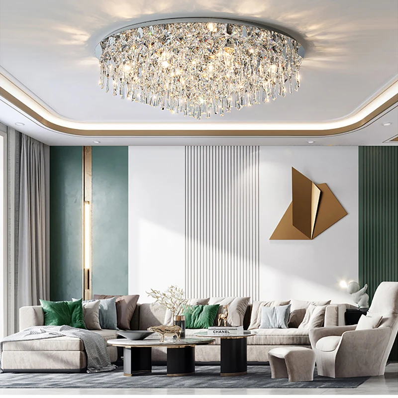 

Luxury Minimalist Ceiling Light Chandelier Home Decoration Led Modern Ceiling Lamp Dimmable Lustres for Living Room