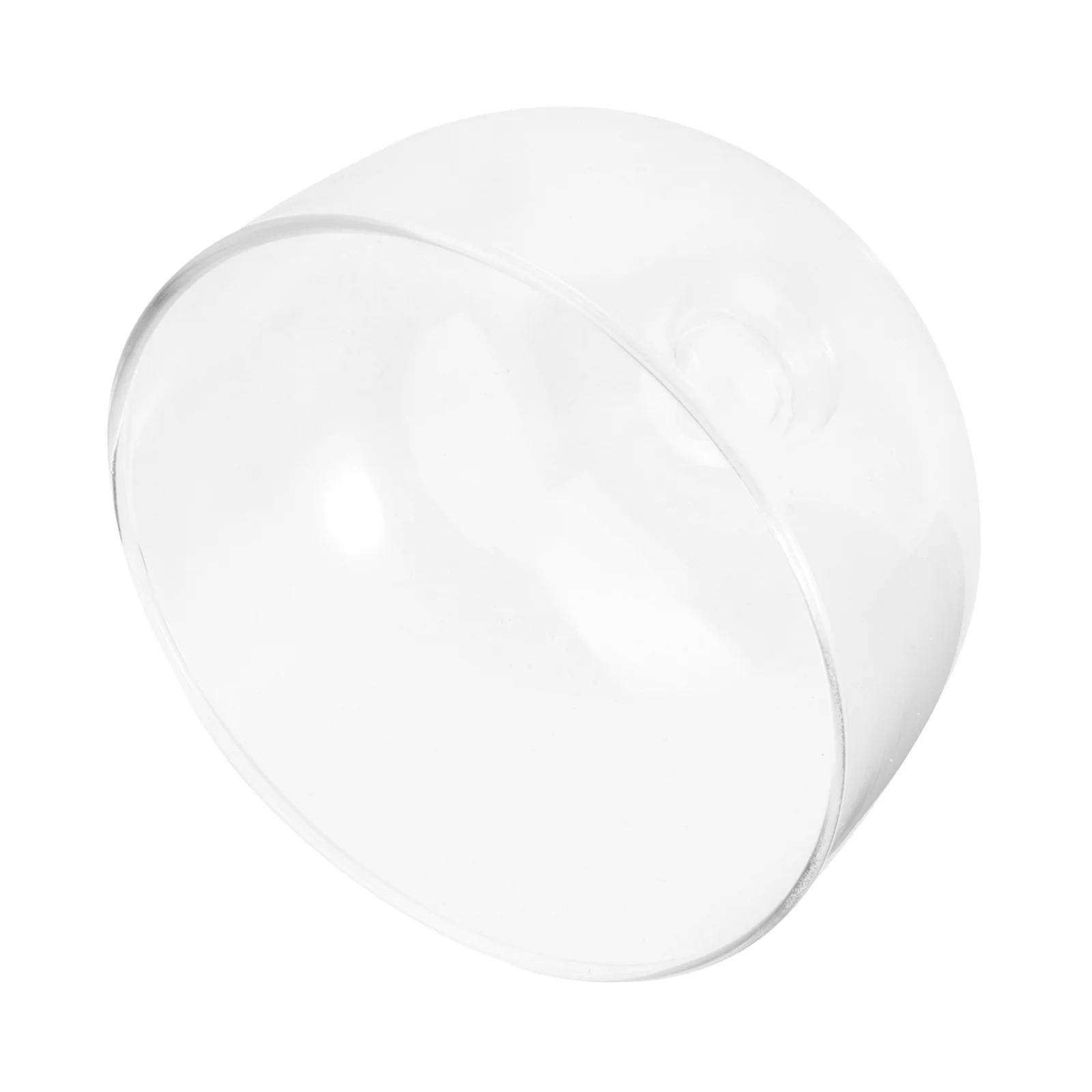 

1Pcs Elegant Glass Cake Cover Dome Transparent Storage Lid 13Cm 11Cm for Wedding Party Picnic Baking Reusable Food Protection