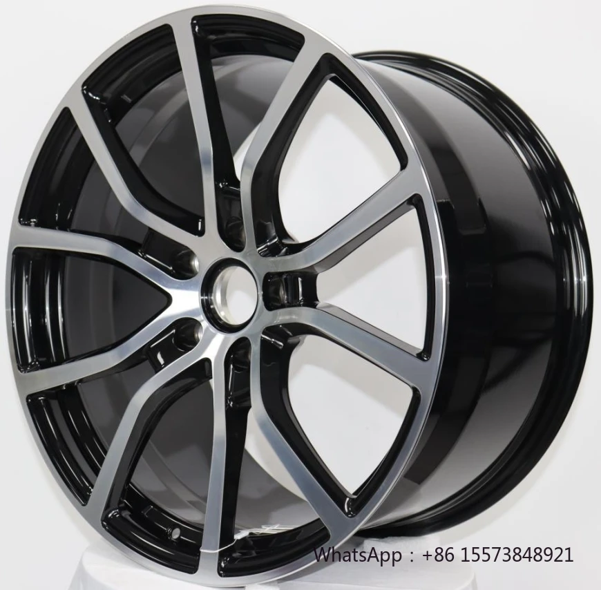 

Литые диски 21x11 5*130, глянцевые черные, с проточенной лицевой частью, моноблочные, от китайского производителя