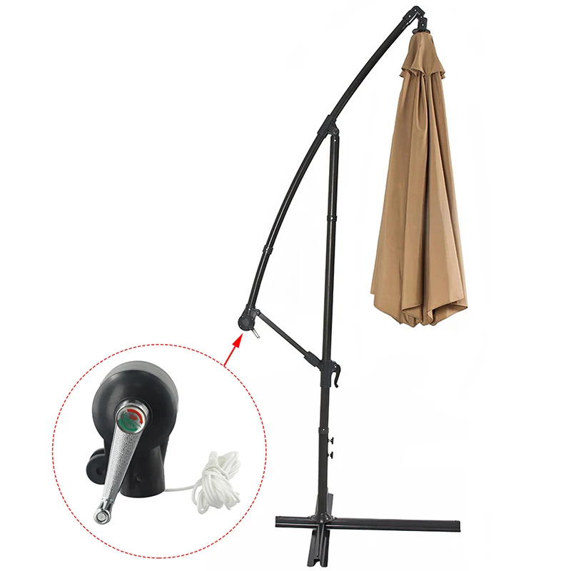 1*Parasol Shaker Crank Handle Patio Umbrella Crank Handle For Sun Umbrella Parts Replace Accessories For Pool Outdoor Courtyard