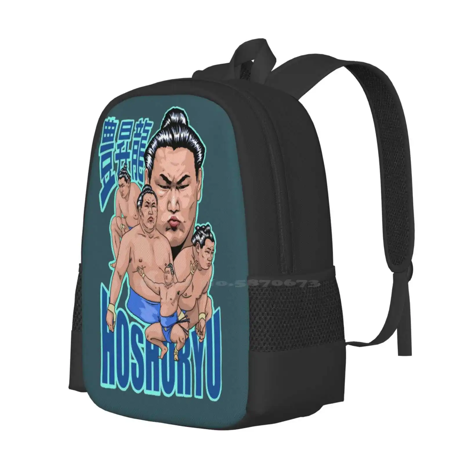 Hoshoryu Sumo Wrestler Hot Sale Schoolbag Backpack Fashion Bags Japan Sumo Wrestling Mongolian Wrestler