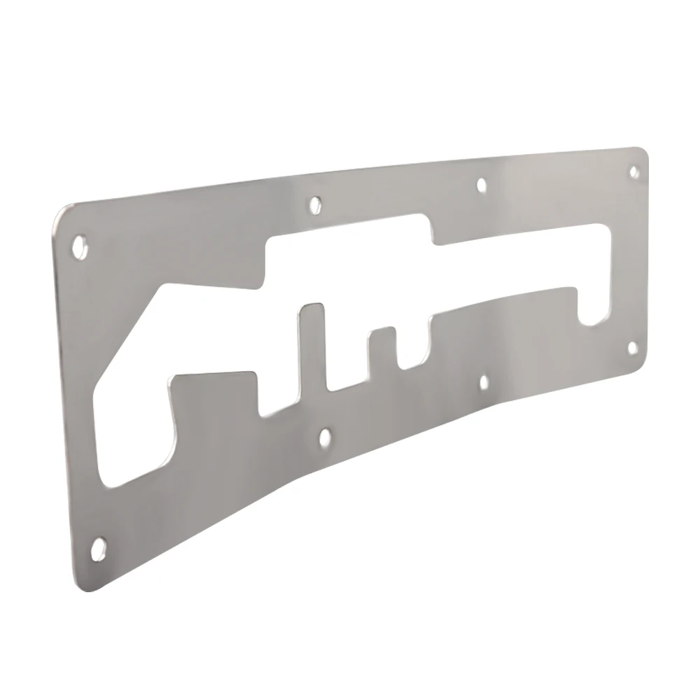 UTV 시프터 플레이트 프레임 보호대 CanAm Maverick X3 MAX Turbo 2017-2024 스테인레스 스틸 용 시프트 게이트 패널 가드