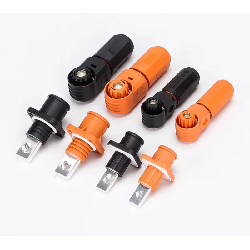 Energy Storage Connector 70A~350A 1500VDC Single Core High Current Terminal Through Wall Power Output Connection Terminal Blocks