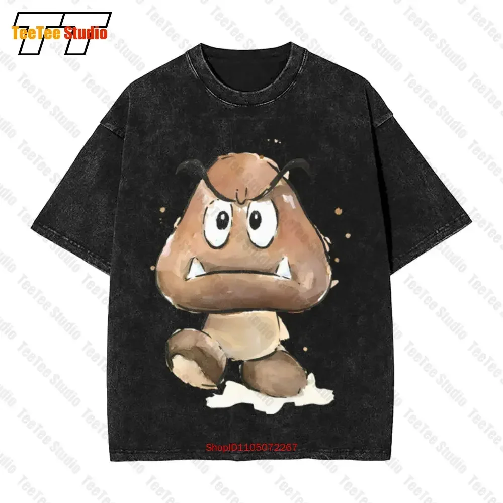 

Goomba Watercolor Vintage Oversized T-Shirt 0UFJ