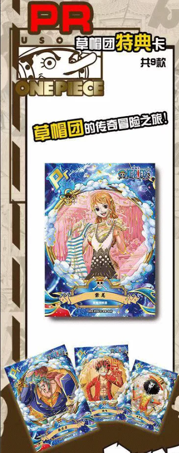 LUCKY CARD 6th One Piece Cards Anime Figure Playing Card Mistery Box Board Game Booster Box Toy Birthday Gift for Boys and Girls