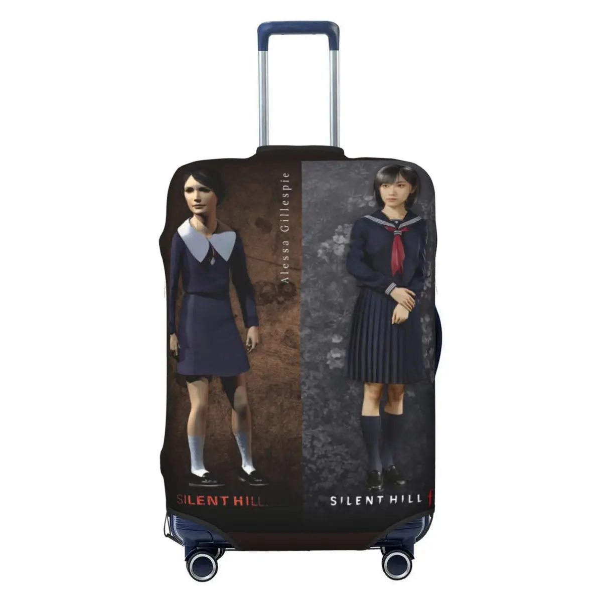 Shimizu Hinako Silent Hill F Suitcase Cover Elastic Travel Protection Luggage Accesories Holiday