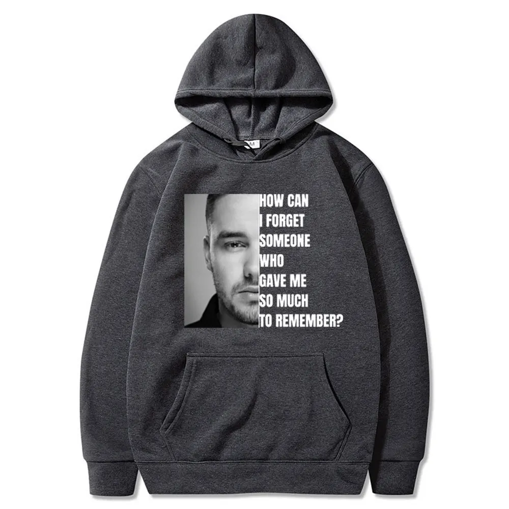 Liam Payne Tribute Merch Hoodies Fans Gift Men Women Clothing Oversized Fleece Sweatshirt Fashion Hip Hop Streetwear Pullovers