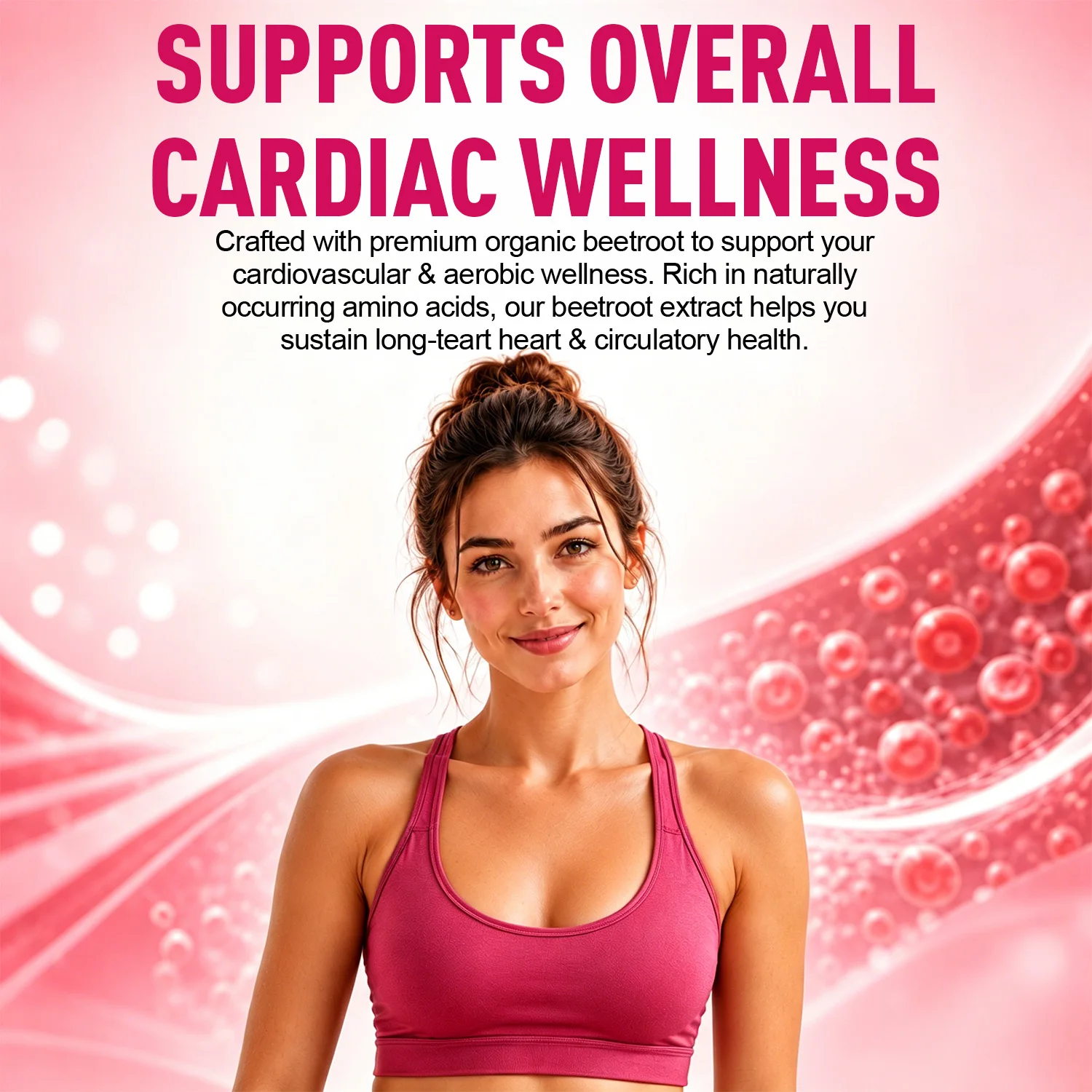 Beet Root Capsules Supports Normal Cardiovascular Wellness Natural Daily Vitality And Daily Physical Wellness 120 Count