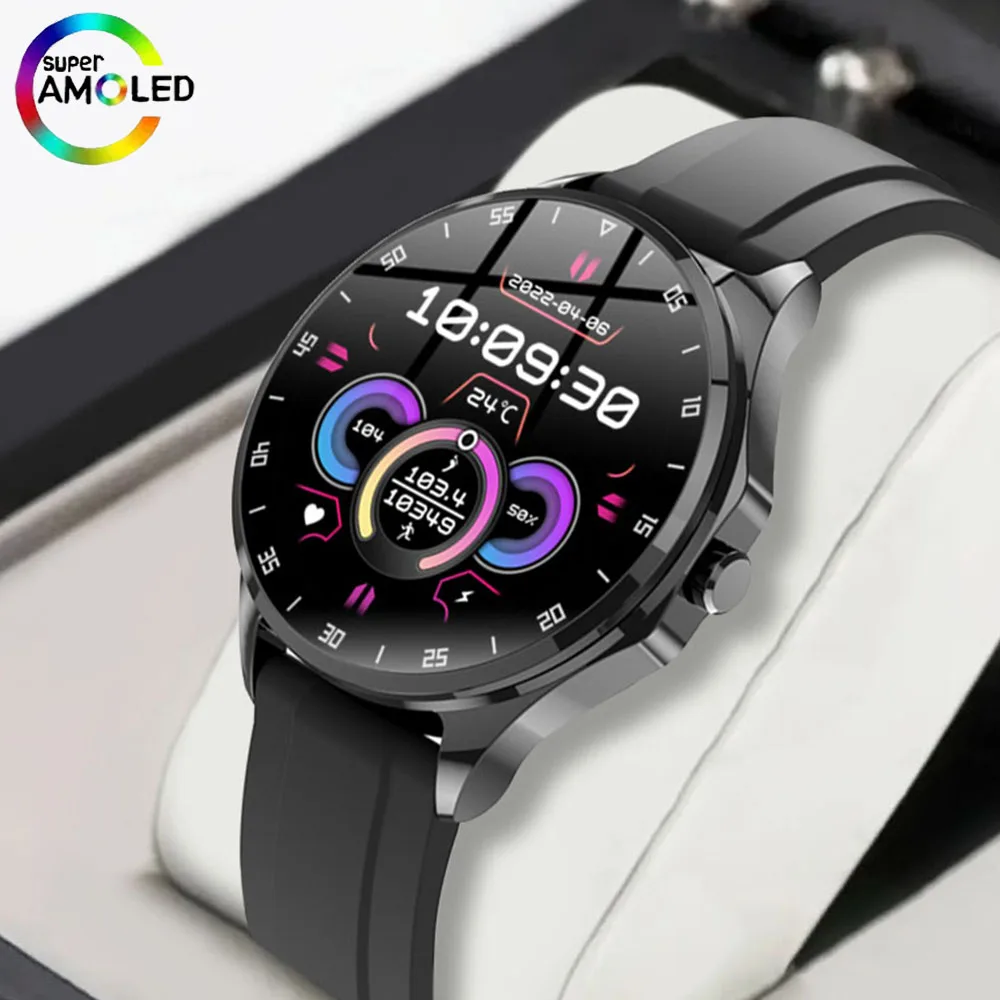 Men's Smartwatch Supports 5.0 Bluetooth One Click Connection, 1.43-inch High-definition Screen, Built-in Headphones And Watch