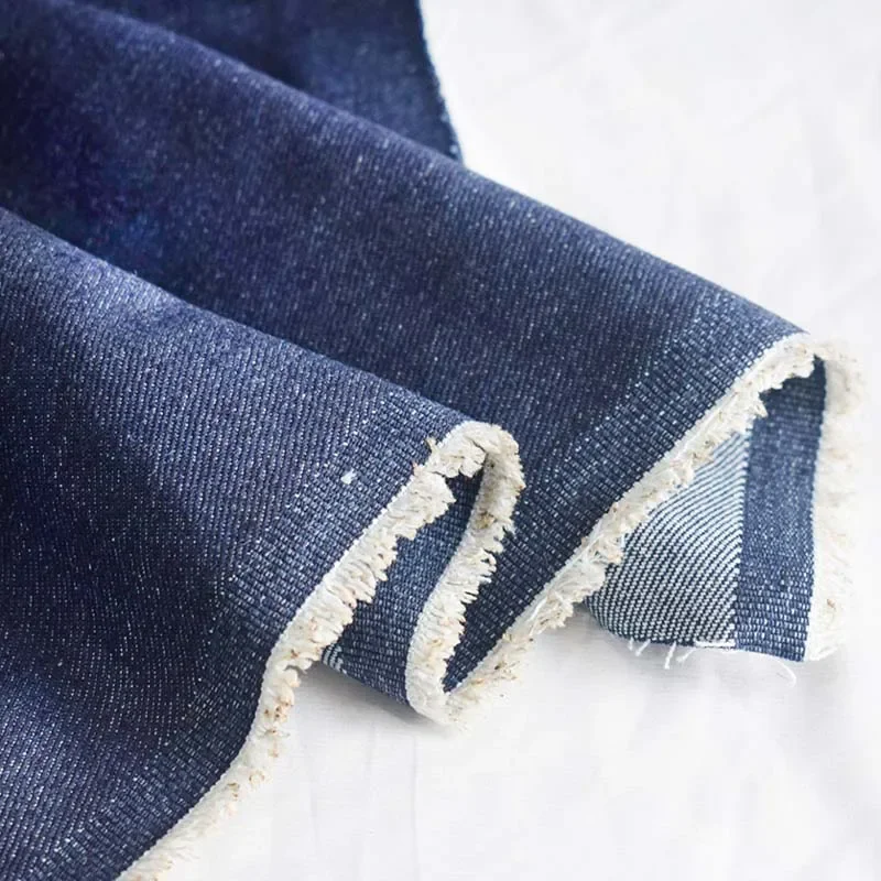مصنعي نسيج الدنيم بالجملة مخصص القطن والبوليستر حك الدنيم القماش الخياطة فستان جان قبعة Selvedge قماش الدنيم