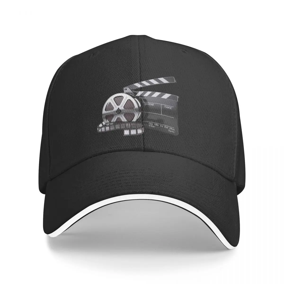 Clapperboard III | Director | Film | Movie Cinema Baseball Cap black Luxury Cap Sunhat Hats For Women Men's