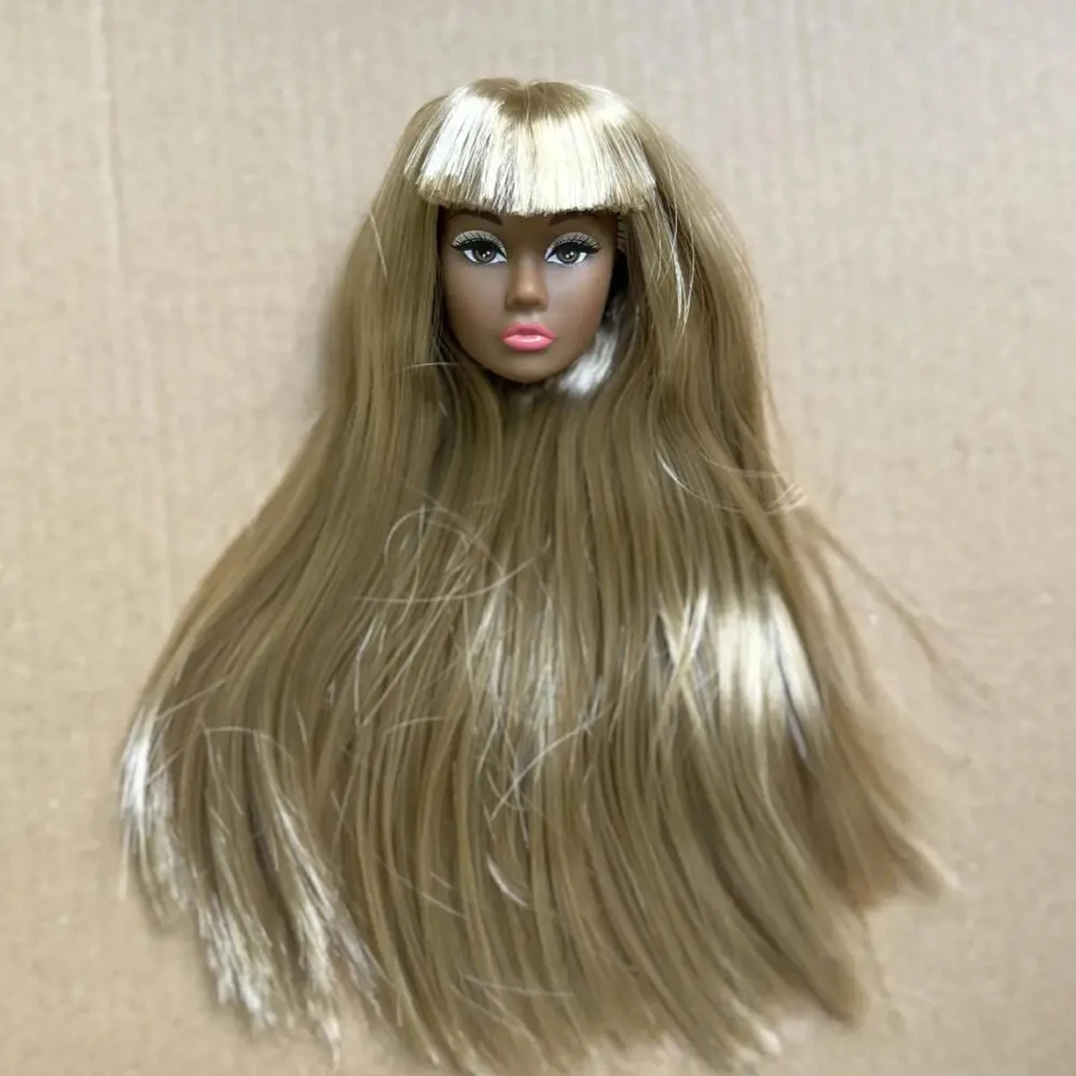 1/6 PP الأوروبي الوجه دمية رؤساء الأبيض البيج بني داكن الجلد لهجة موضة دمية رئيس يشكلون لتقوم بها بنفسك لعبة جزء ل 30 سنتيمتر عارضة أزياء دمية