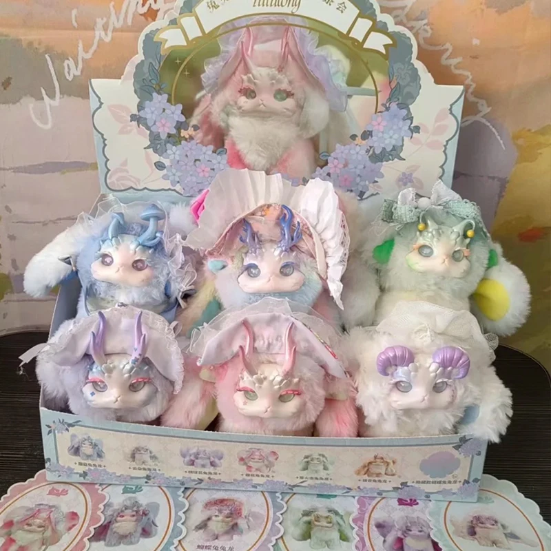 Tutulong Fantasy Creatures Forest Tea Party Series BlindBox Tutulong V1 Vinyl Plush Blind Box Plush Figure Surprise Bag Doll Toy