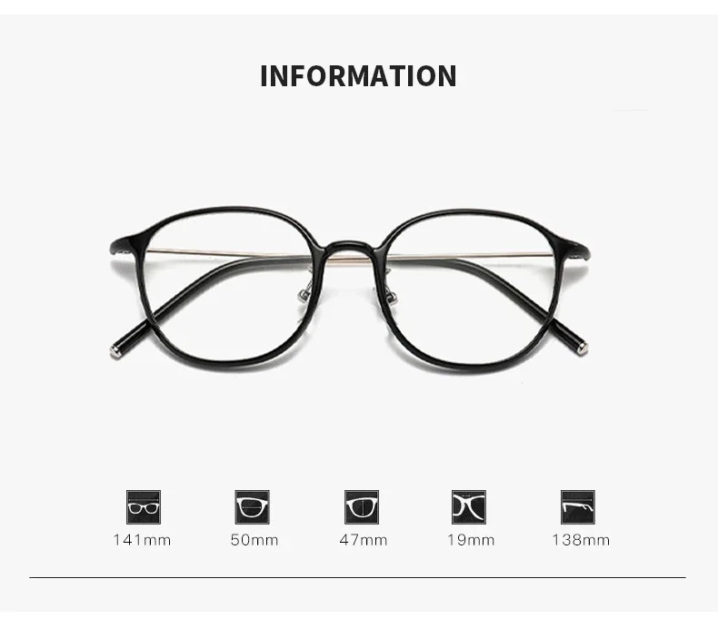 Photochrome Anti-Blau-Presbyopie-Brille, ultraleicht, für Damen und Herren, Lesebrille, klare Fernsichtbrille, Linse, Dioptrien 0 bis + 4,0 – Detail 9