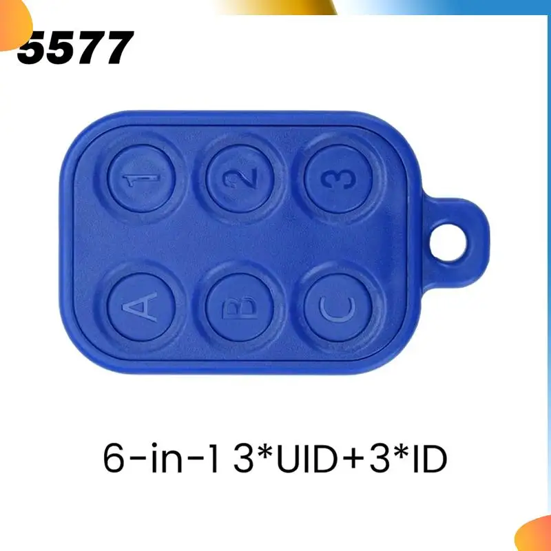 

Карта доступа B48A 6 в 1 RFID двухчастотная многофункциональная карта доступа ID IC стираемая 5577:3Xcuid + 3Xid
