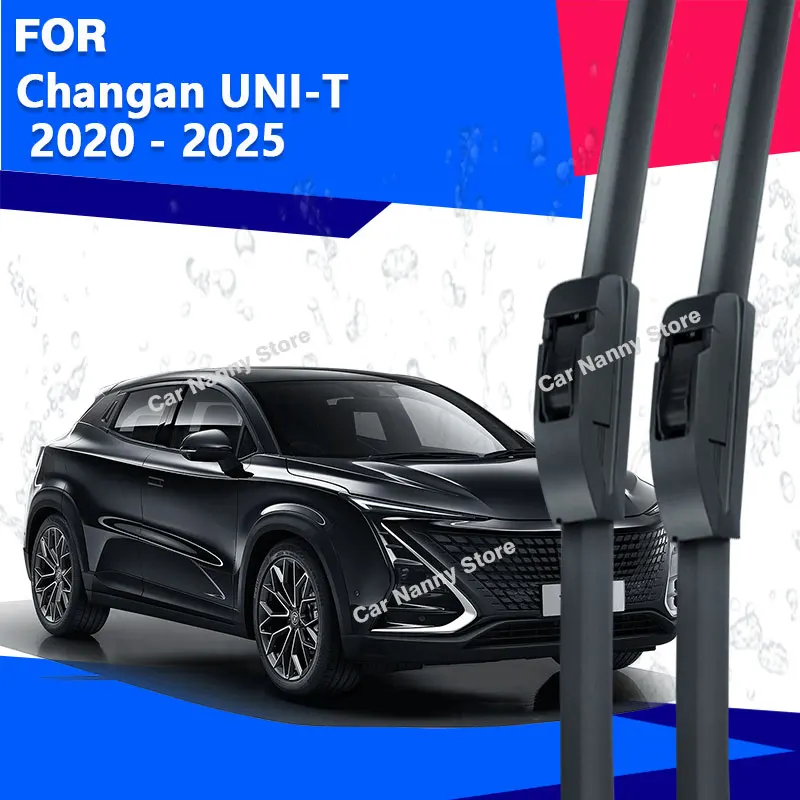 

Щетки лобового стекла для Changan UNI-T UNIT UNI T 2020-220 Автомобильные дворники Резиновая полоса Стеклоочистителя Мягкая резина 2023 2024