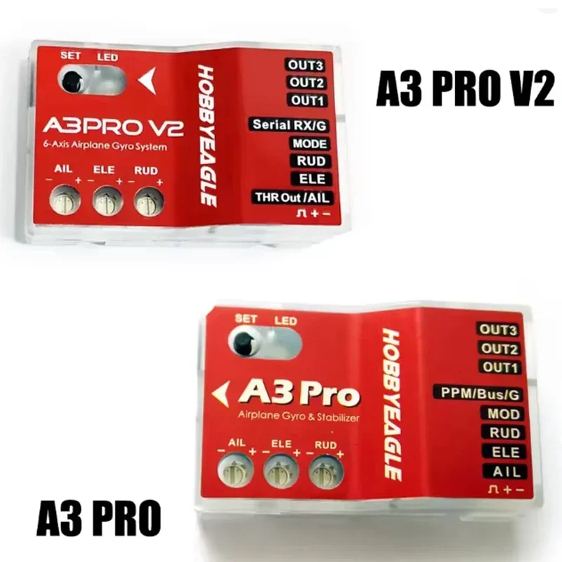 HobbyEagle A3 Pro / A3 Pro V2 Aeroplane RC Flight Controller Stabilizer System Stabilizer Gyro for RC Airplane Fixed-wing Copter