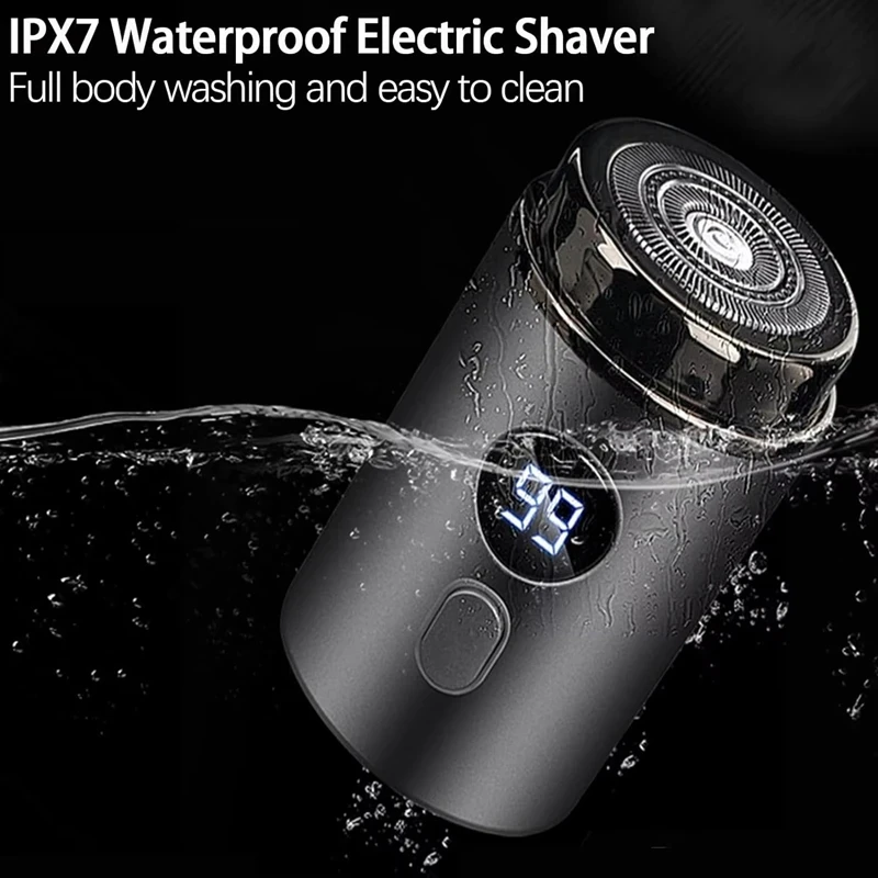 Xiaomi Mini Electric Shaver LED Digital Display Type-C Rechargeable Waterproof Endurance Portable 304 Steel Head Traveling Razor