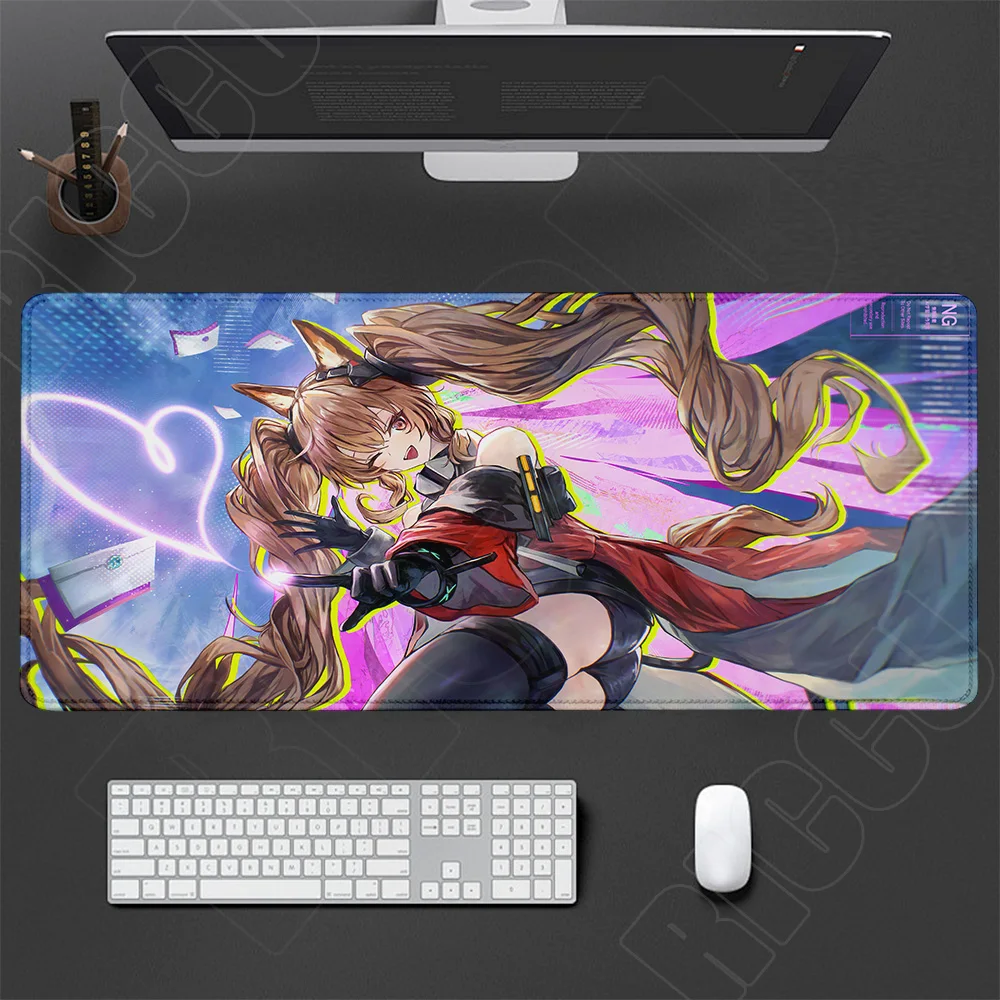 XXL HD-Druck Arknights Endfield Gilberta Game-Mauspad, rutschfeste Gummi-Gamer-Computermatten, Schreibtischunterlage, Laptop, Büro, großer Teppich – Detail 1