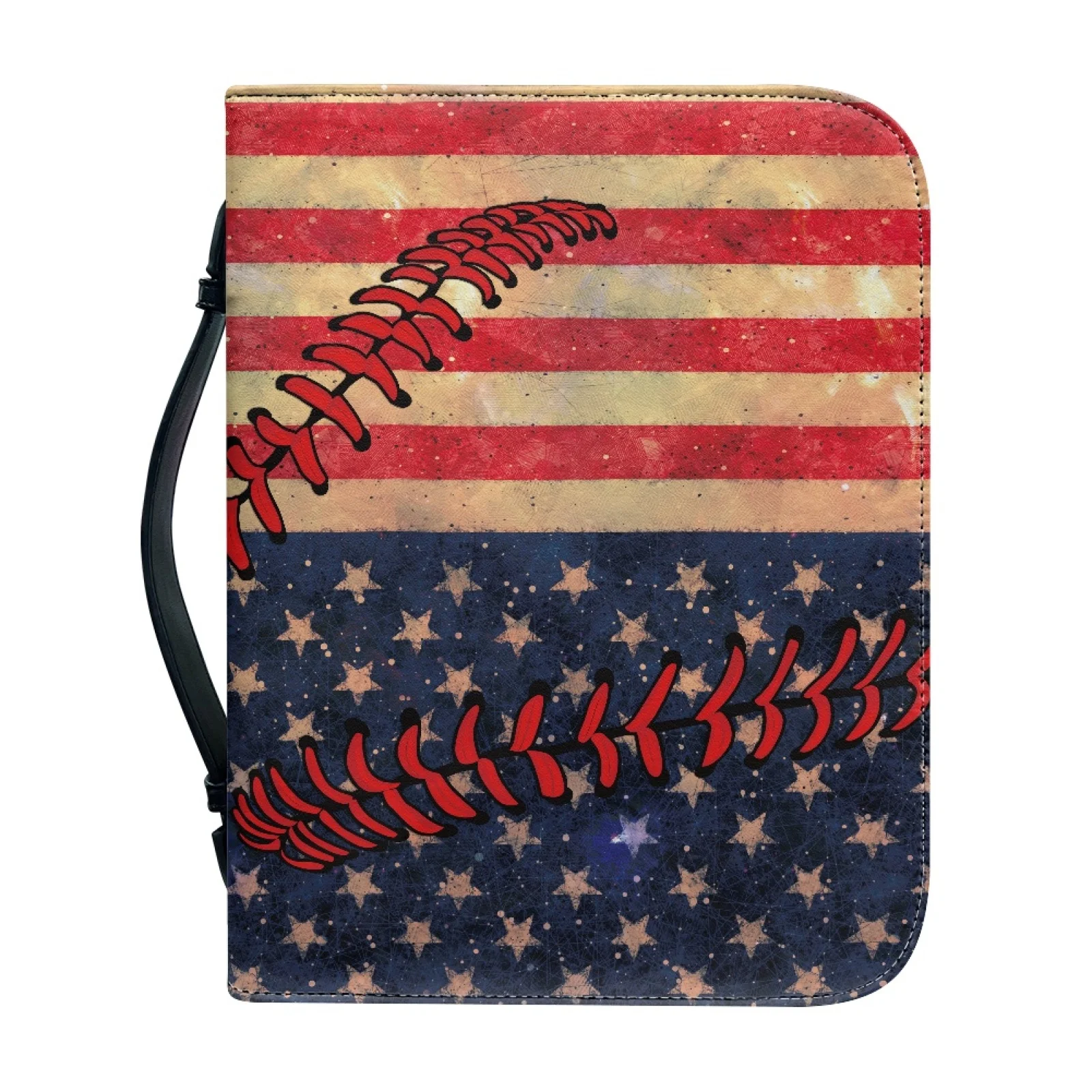 XIXIRIMIDO American Bald Eagle Bible Covers PU Leather Large Capacity Church Bible Bag for Outdoor Study 2026 Collection