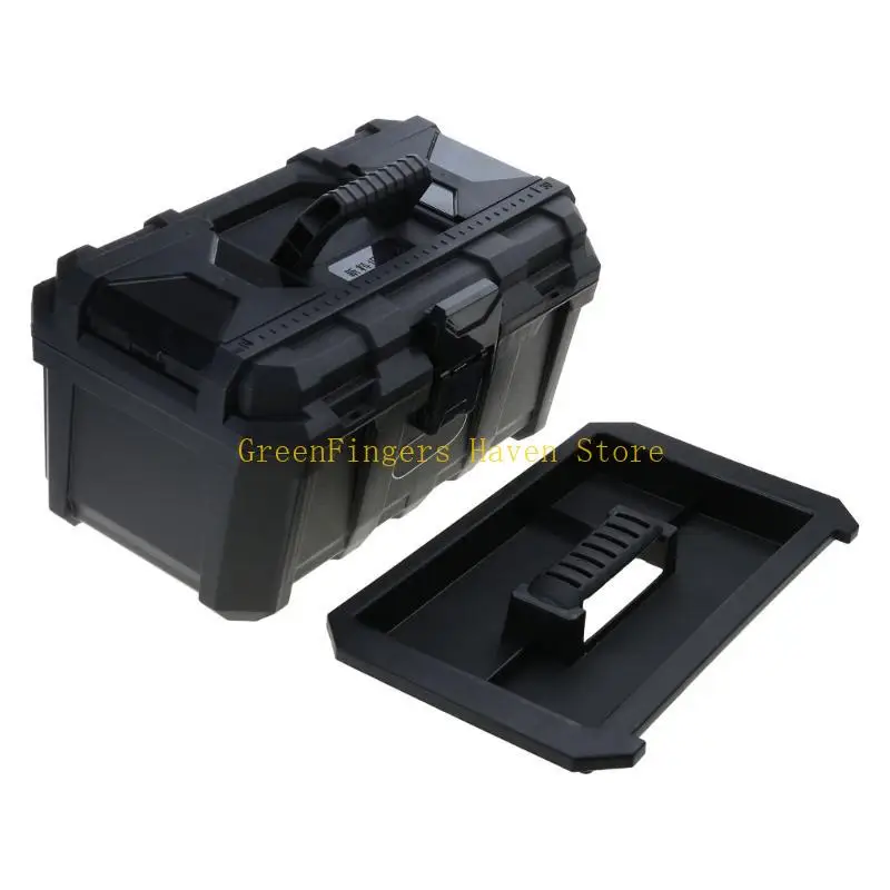 F68D Lightweight Double Layered Essential Tool Box Household Repair Tool Box Toolbox for Efficient Space Usage Storage Case