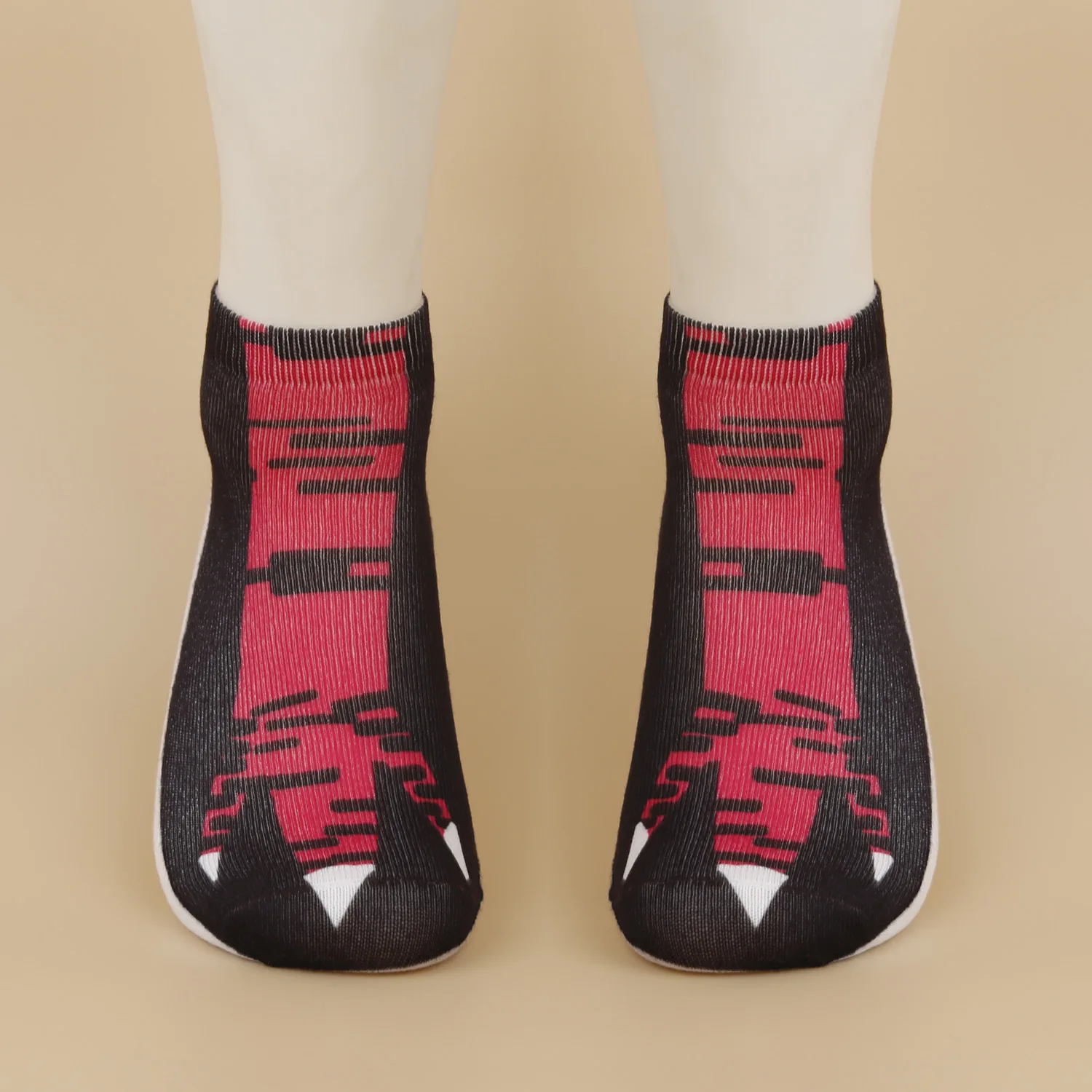 جوارب مضحكة ثلاثية الأبعاد على شكل مخلب الدجاج للرجال والنساء، مريحة للتجمعات والحفلات