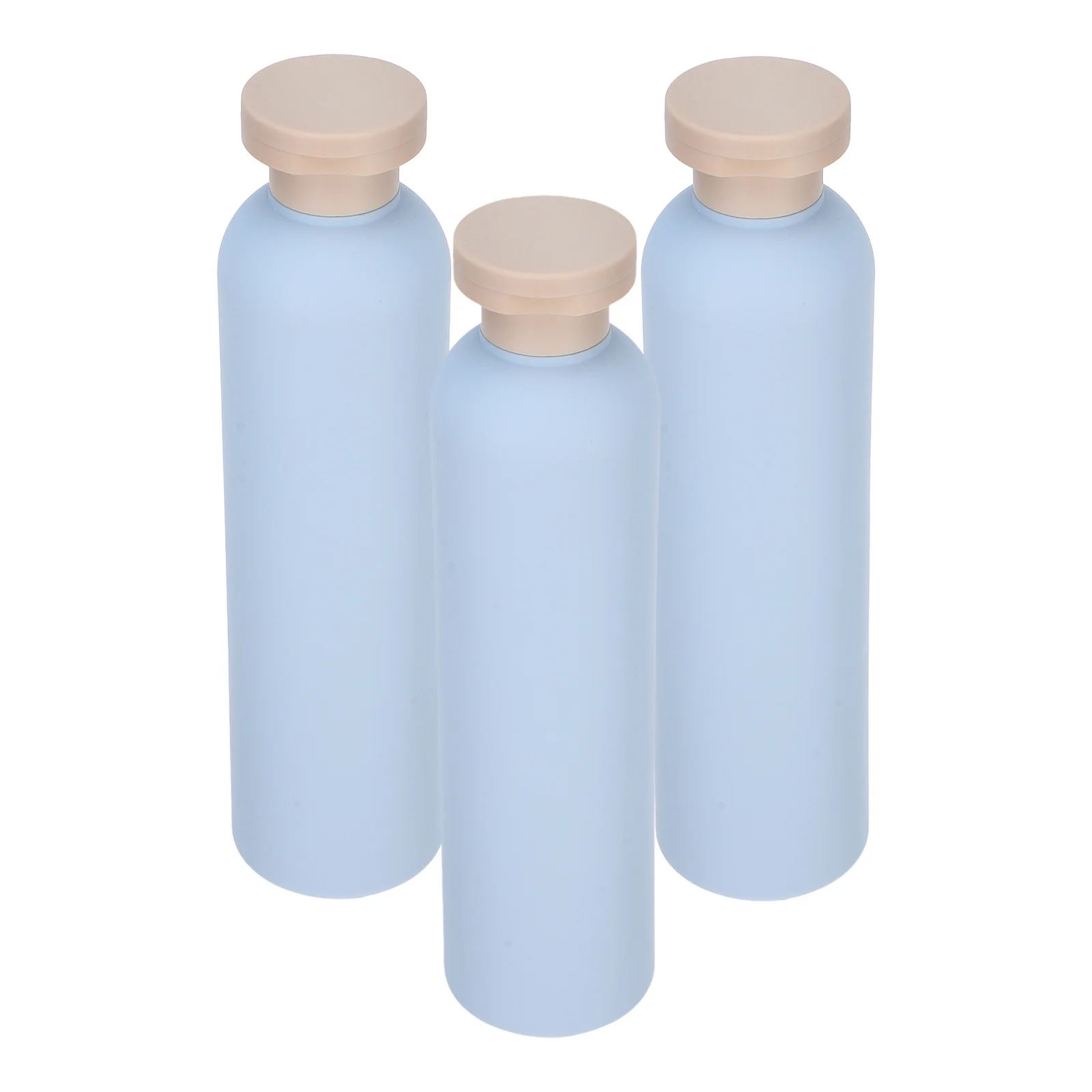 ขวดโลชั่นแบบเติมได้ 3 ชิ้น ขนาด 260 มล. สำหรับเดินทาง ใช้ใส่แชมพู ครีมนวดผม ป้องกันการรั่วซึม ขวดบีบ