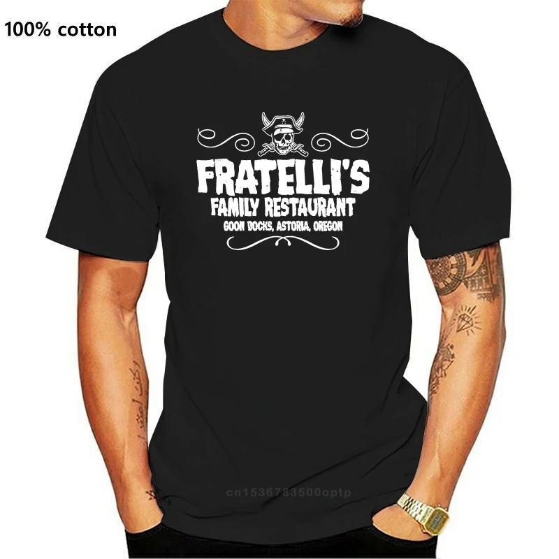 Franelli-Camiseta con estampado de Los Goonies, camisa de restaurante familiar inspirada en Los Goonies, talla 2Xl, 13Xl, #39S