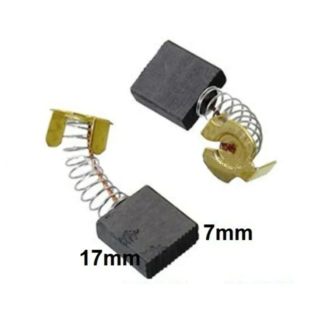 

2pcs Carbon Brushes For Greenmaster GMD 118-1 Treadmill Fusion E12 Electric Motors Carbon Brush Power Tool 7x17x17 Mm